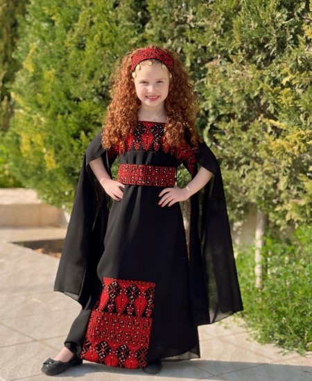 فستان تطريز 027