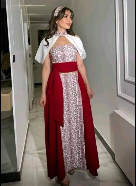 فستان تطريز 029