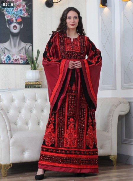فستان تطريز 045