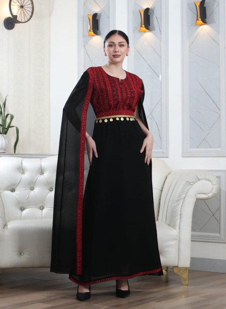 فستان تطريز 039